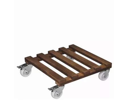 Wagner Pflanzenroller Gigant 45x45 cm Tragkraft 250 kg braun