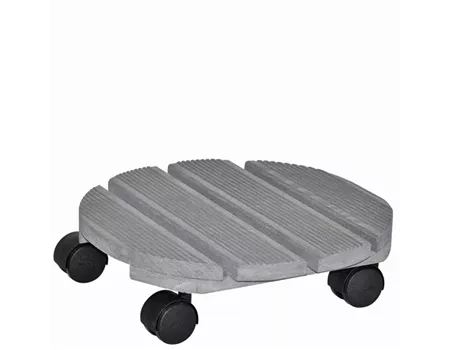 Wagner Pflanzenroller Creo Ø 29cm Tragkraft 100 kg grau