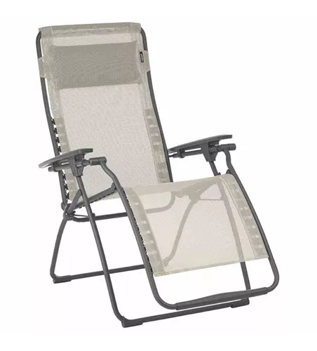 Lafuma Klappliege Futura Batyline 83 cm x 71 cm x 113 cm natur 