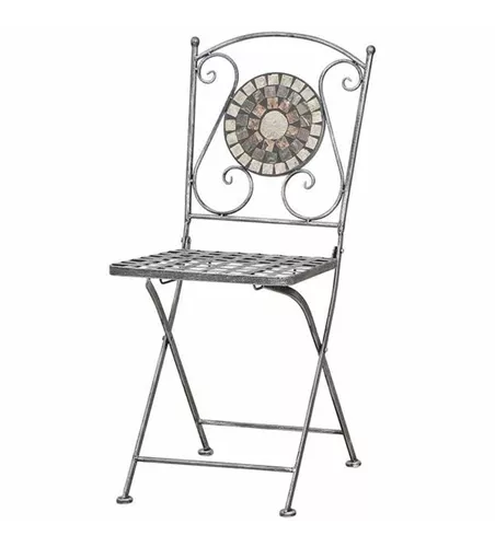 Siena Garden Felina Klappstuhl Eisen/Naturstein-Mix 