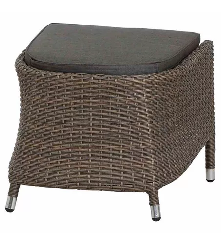 Siena Garden Ottomane Teramo, 56x54x45,5 cm anthrazit