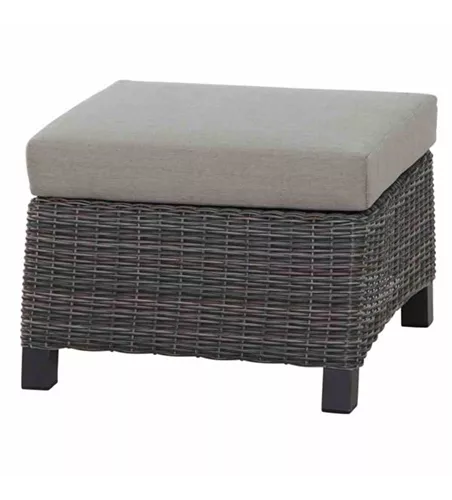 Siena Garden Cordio Loungehocker Gardino®-Geflecht/Polster 